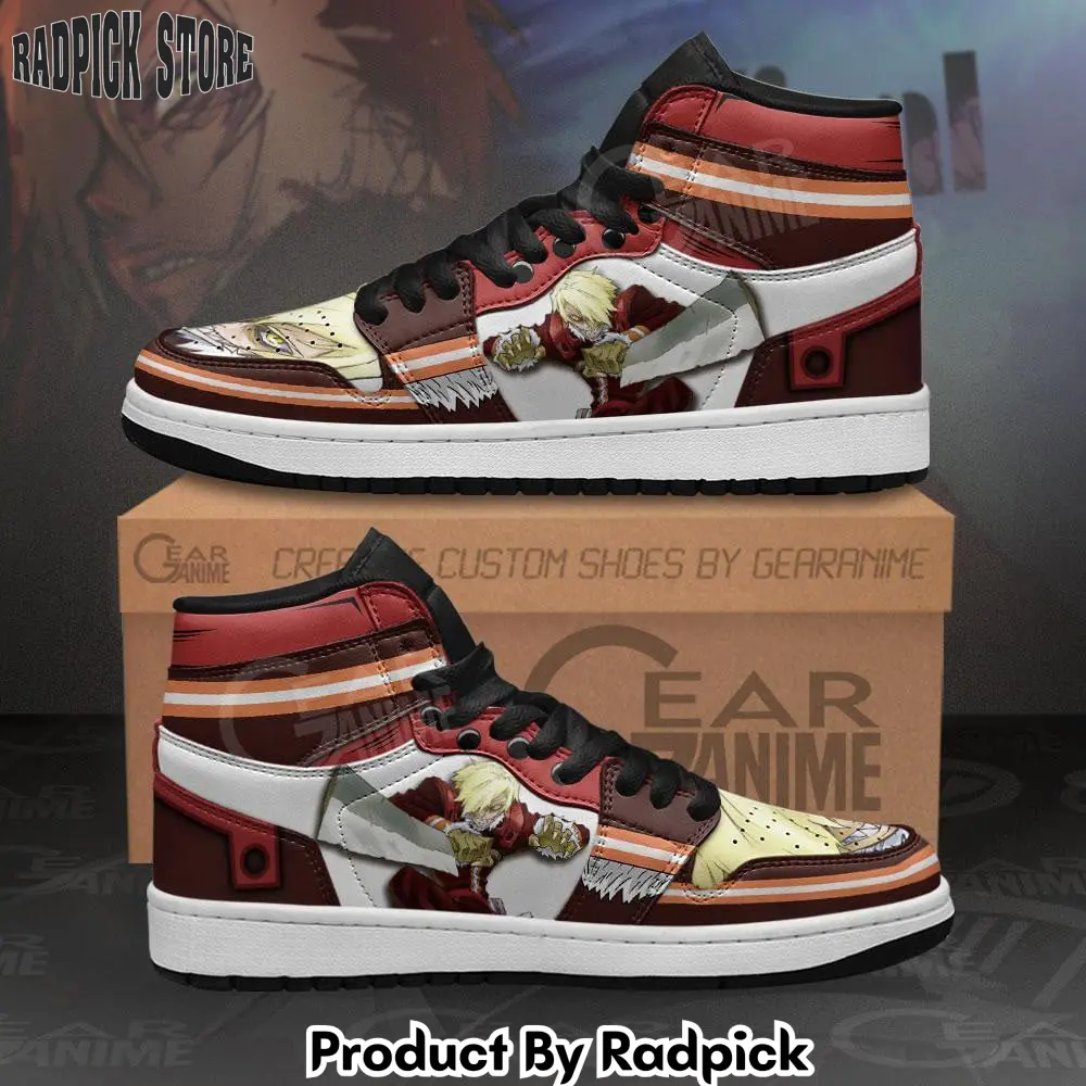 Gurren viral air jordan high top sneakers anime  rp0244812